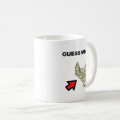 Devinez Ce Beurre De Poulet Drôle Mug (Devant droit)