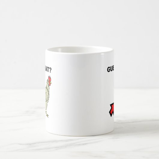Devinez Ce Beurre De Poulet Drôle Mug (Centre)