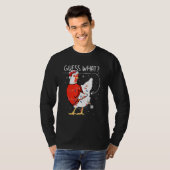 Devinez ce poulet Butt Sweat de Noël Hommes femmes (Devant entier)