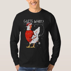 Devinez ce poulet Butt Sweat de Noël Hommes femmes