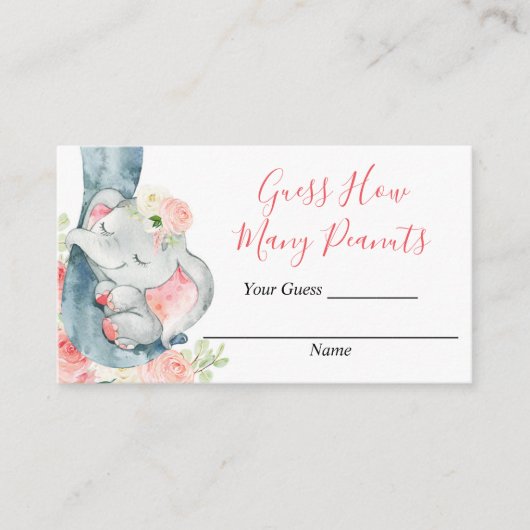 Devinez combien de cartes d'arachides insère le ba (Devant)