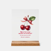 Devinez combien de cerises dans le pot ? Fête d'an (Recto)