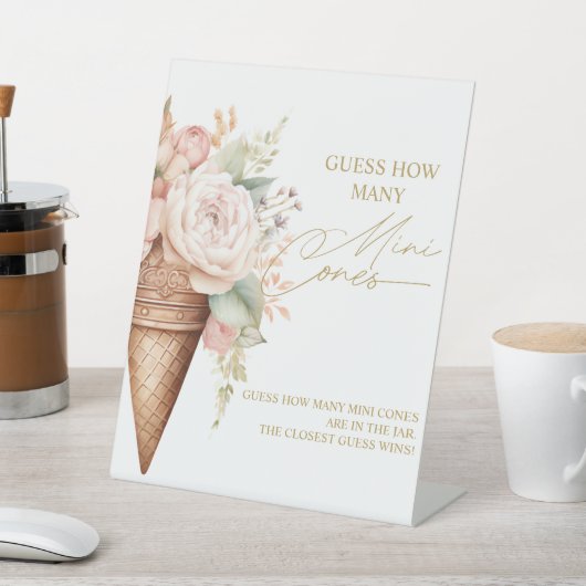 Devinez combien de cônes de crème glacée signe Fêt (In SItu)