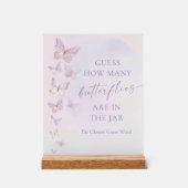 Devinez combien de papillons pour la Baby Shower p (Recto)