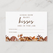 Devinez Élégant combien de cartes de baisers (Devant)