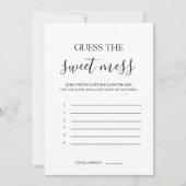 Devinez la carte de jeu Sweet Mess (Devant)