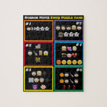 Devinez le film d'horreur Emoji jeu de puzzle