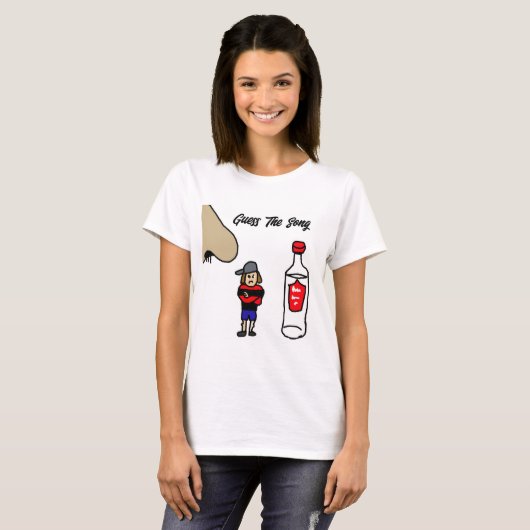 Devinez le t-shirt de chanson Nirvana (Devant entier)