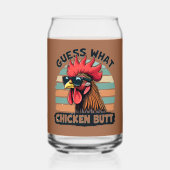 Devinez Quel Beurre De Poulet Drôle Rooster Rétro (Recto)
