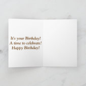 Devinez quel jour C'est Humour Carte d'anniversair (Intérieur)