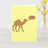 Devinez quel jour C'est Humour Carte d'anniversair (Fleur jaune)