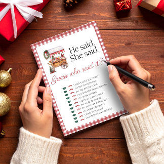 Devinez qui a dit cela Country Market Carte de jeu