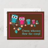 Devinez qui a piloté le Faire-part de déménagement (Devant / Derrière)