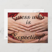 Devinez qui attend les cartes et les cadeaux. (Devant / Derrière)