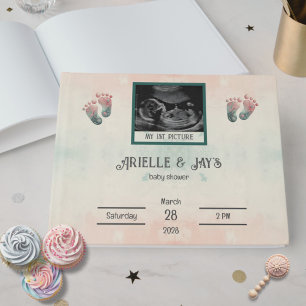 "Devinez qui" Genre Révéler Baby shower Ultrasound
