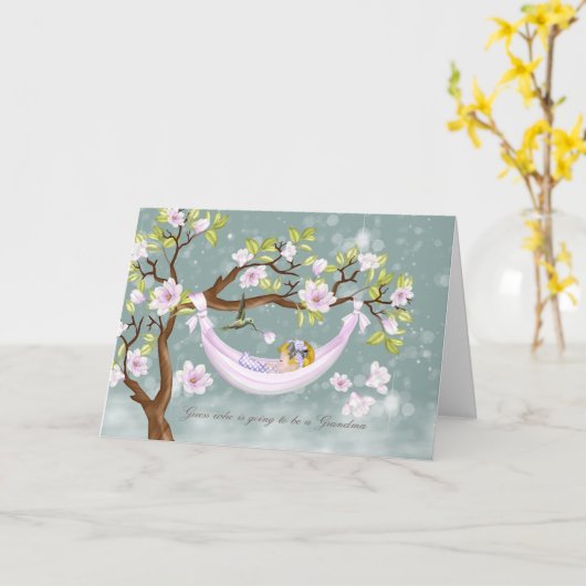 devinez qui sera une carte grand-mère (Fleur jaune)