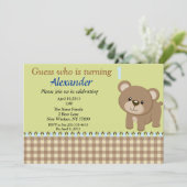 Devinez Qui Tourne Une Invitation D'Ours (Debout devant)