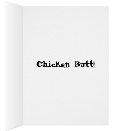 Devinez Quoi ? Bouton de poulet (Intérieur (Droit))