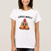 Devinez Quoi, T-Shirt Drôle Du Beurre De Poulet (Devant)