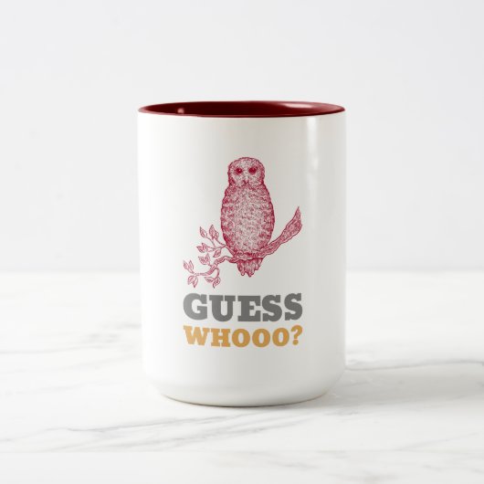 Devinez Whooo Owl Mug (Centre)