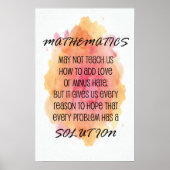 Devis - Affiches mathématiques (Devant)