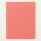 Devis d'auto-entretien amusant Corail Red Art Four (Dos)