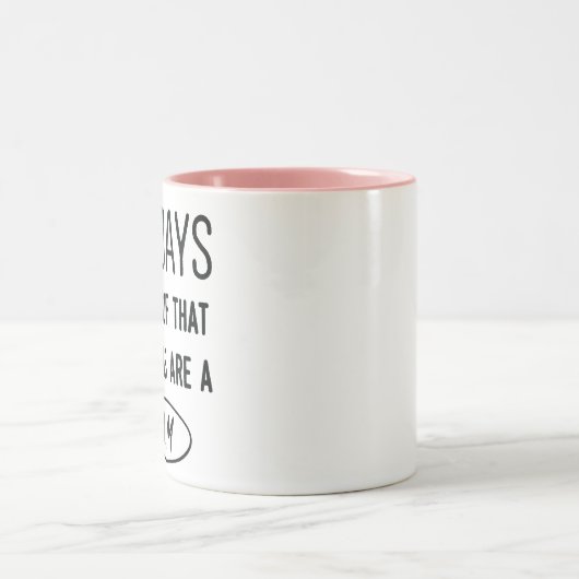 Devis De Bureau Drôle Mug De Café À Deux Tons (Centre)