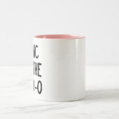 Devis De Bureau Drôle Mug De Café À Deux Tons (Centre)