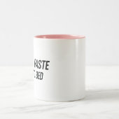 Devis De Bureau Drôle Mug De Café À Deux Tons (Centre)