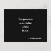 Devis de carte postale inspirante (Devant)