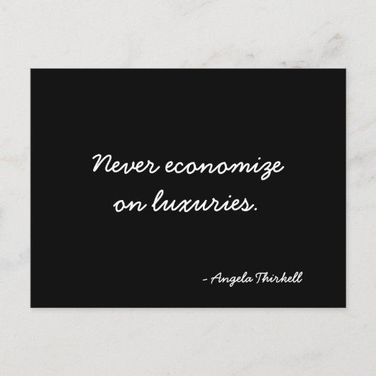 Devis de carte postale inspirante (Devant)