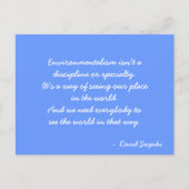 Devis de carte postale inspirante (Devant)