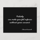 Devis de carte postale inspirante (Devant)