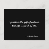 Devis de carte postale inspirante (Devant)