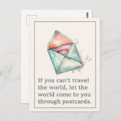 Devis de carte postale | Passage (Devant / Derrière)