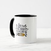 devis design graphique pour une tasse de café (Devant gauche)