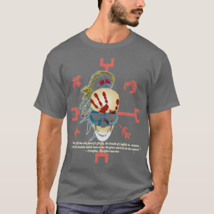 Devis et crâne amérindiens TShirt