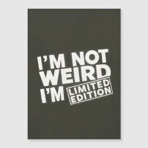 Devis Funny Limited Edition - Carte magnétique