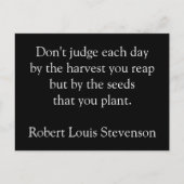 Devis inspirant dans une carte postale (Devant)