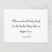 Devis inspirant sur une carte postale (Devant)