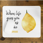 Devis jaune citron amusant<br><div class="desc">Devis jaune citron amusant</div>
