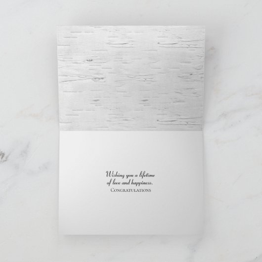 Devis mariage sur carte de Birch (Intérieur)