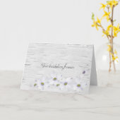 Devis mariage sur carte de Birch (Fleur jaune)