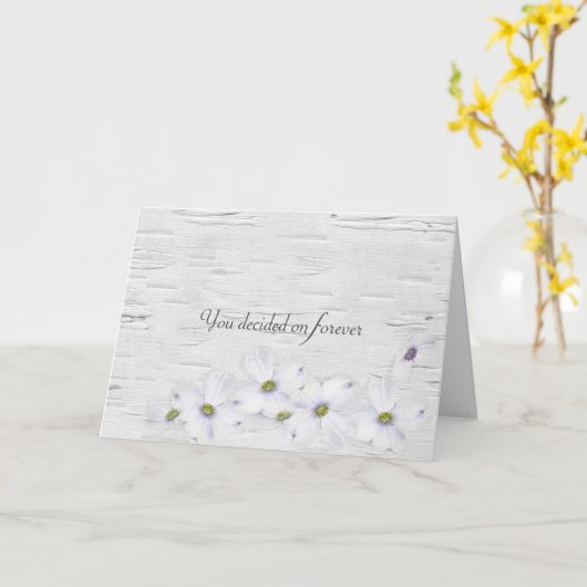 Devis mariage sur carte de Birch (Fleur jaune)