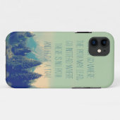 Devis motivationnel iPhone 5 coque Emerson devis (Dos (Horizontal))