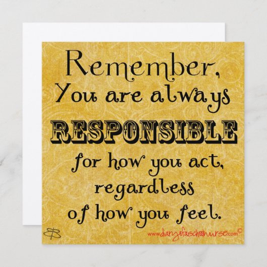 devis qualité carte sur responsabilité (Devant / Derrière)