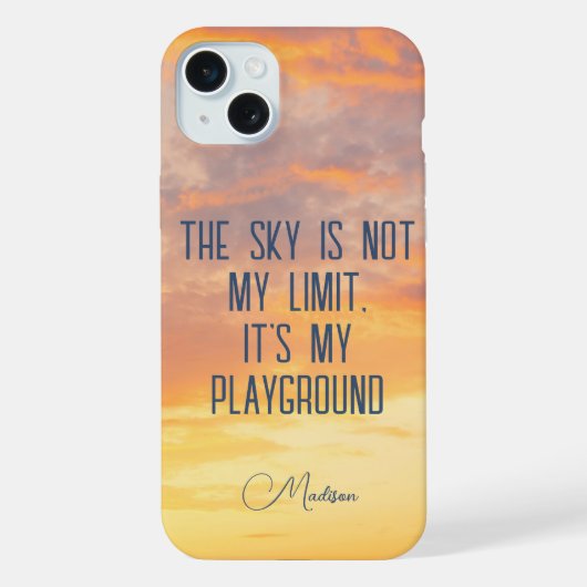 Devis Sky de nom personnalisé (Verso)