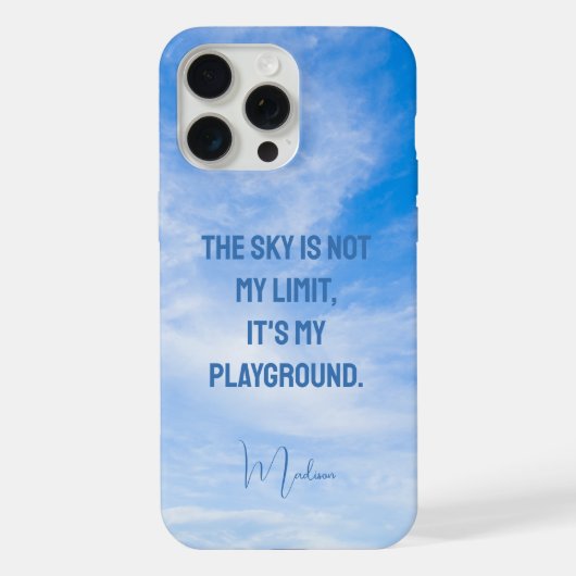 Devis Sky de nom personnalisé (Verso)