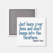 Devis : Spencer Tracy Magnet (Recto/Verso)