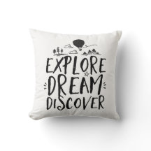 Devis Voyage Explorer Dream Découvrir Coussin